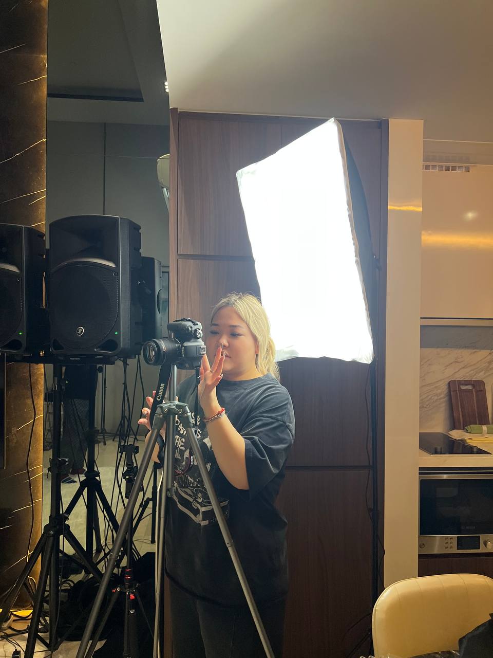 bts of videoshoot